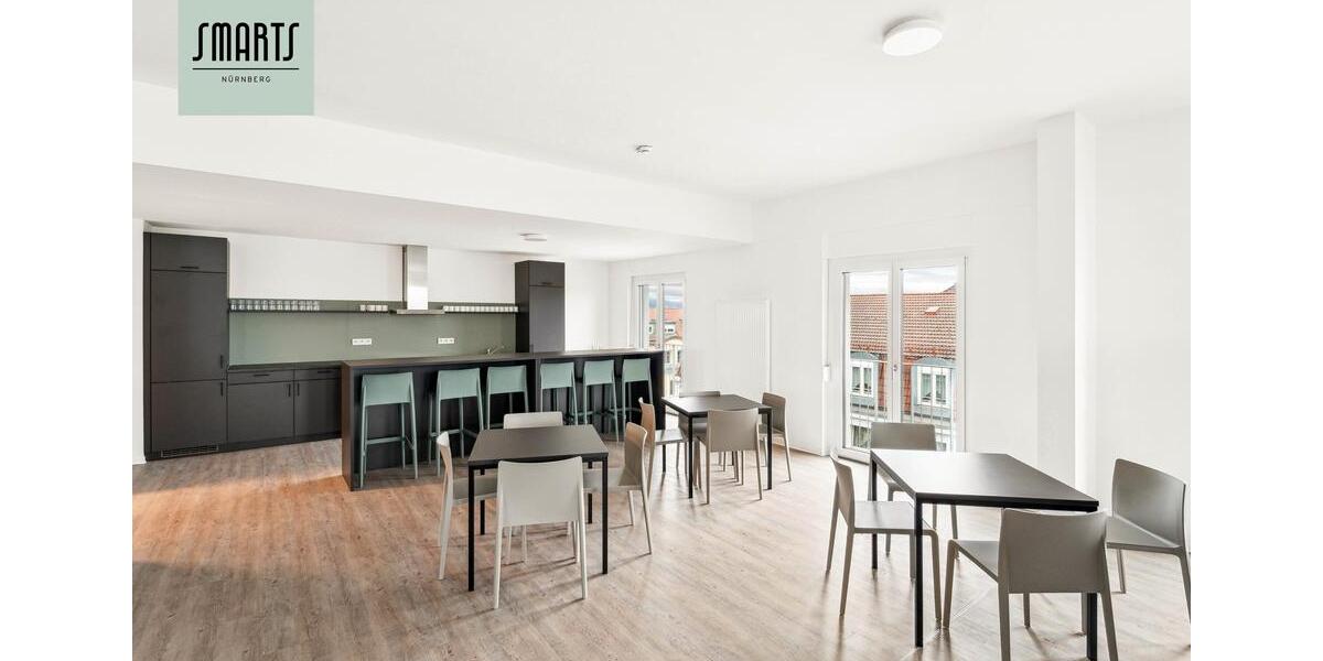 Etagenwohnung Nürnberg Gleißhammer - 1 Zimmer, 20 m&sup2;, 485&euro; | Angebot:25417577