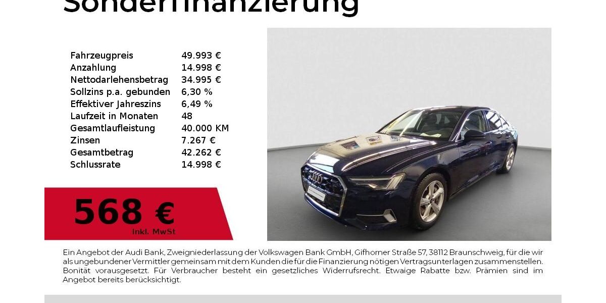 Audi A6 10.927 km 50.880 &euro; Nürnberg 90411