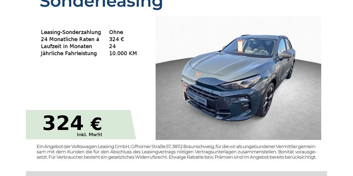 Cupra Terramar 1.521 km 40.380 &euro; Schwabach 91126