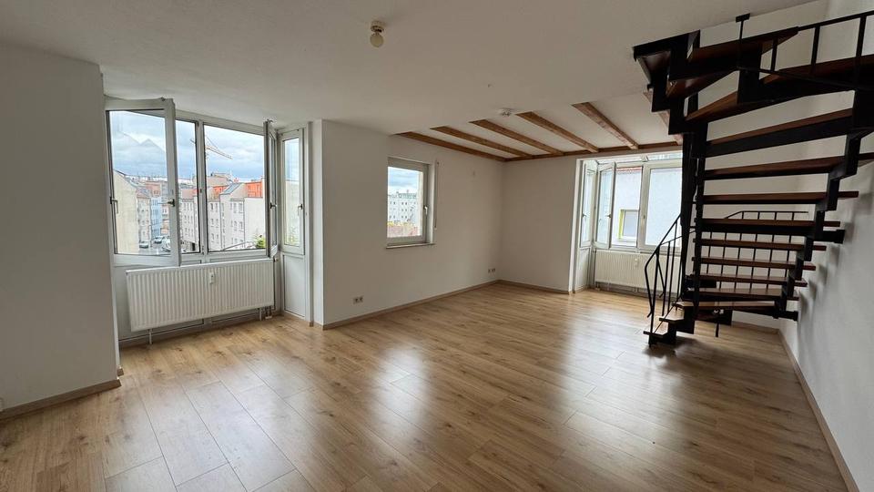 Maisonettenwohnung Nürnberg Gibitzenhof - 2.5 Zimmer, 94 m&sup2;, 1.250&euro; | Angebot:25922008