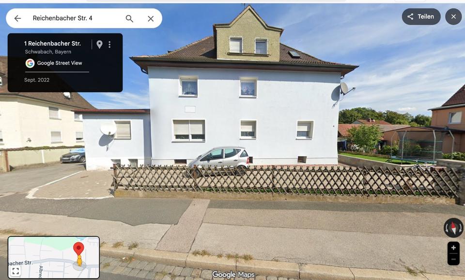 Dachgeschoßwohnung Nürnberg Sankt Leonhard - 2 Zimmer, 72 m&sup2;, 186.000&euro; | Angebot:26055333