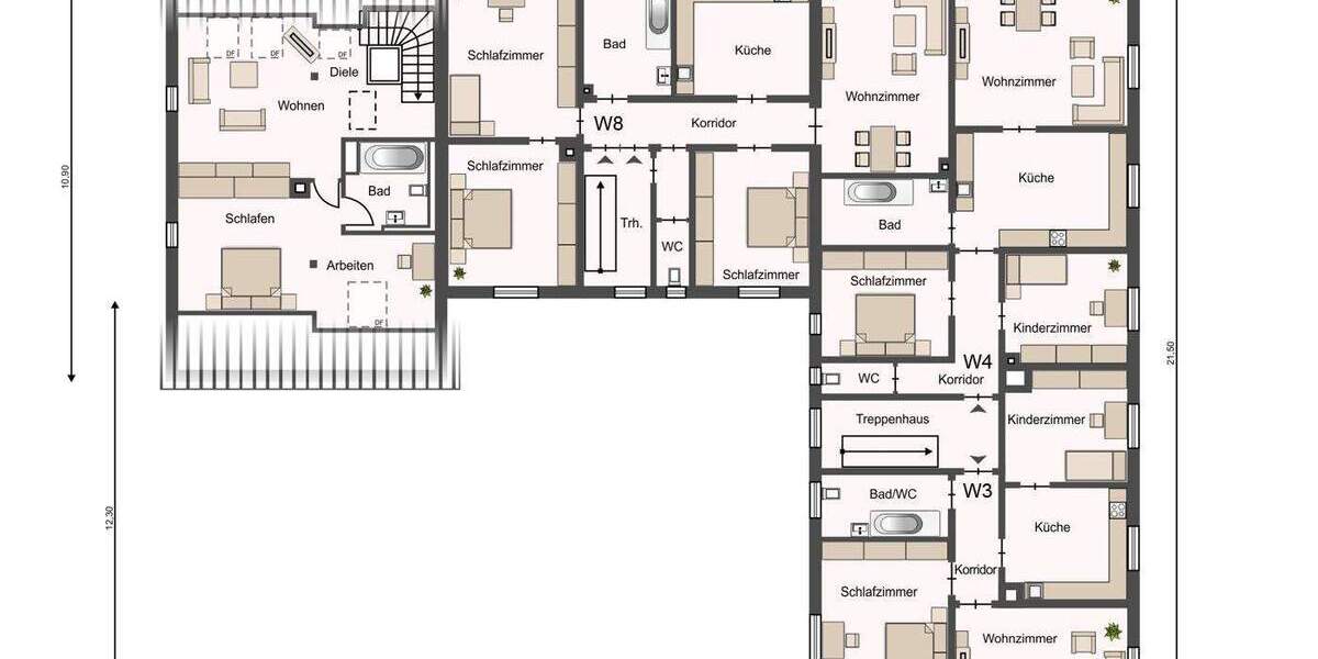 Mehrfamilienhaus, Wohnhaus Stein bei Nürnberg Oberweihersbuch - 1.780.000&euro; | Angebot:25663164