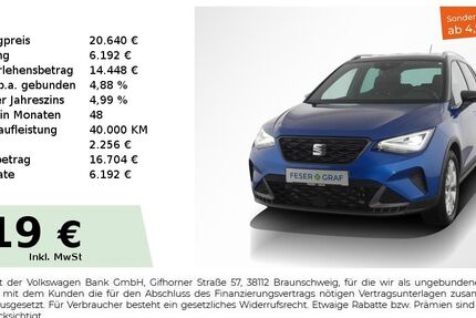 Seat Arona 34.950 km 20.220 &euro; Nürnberg 90441