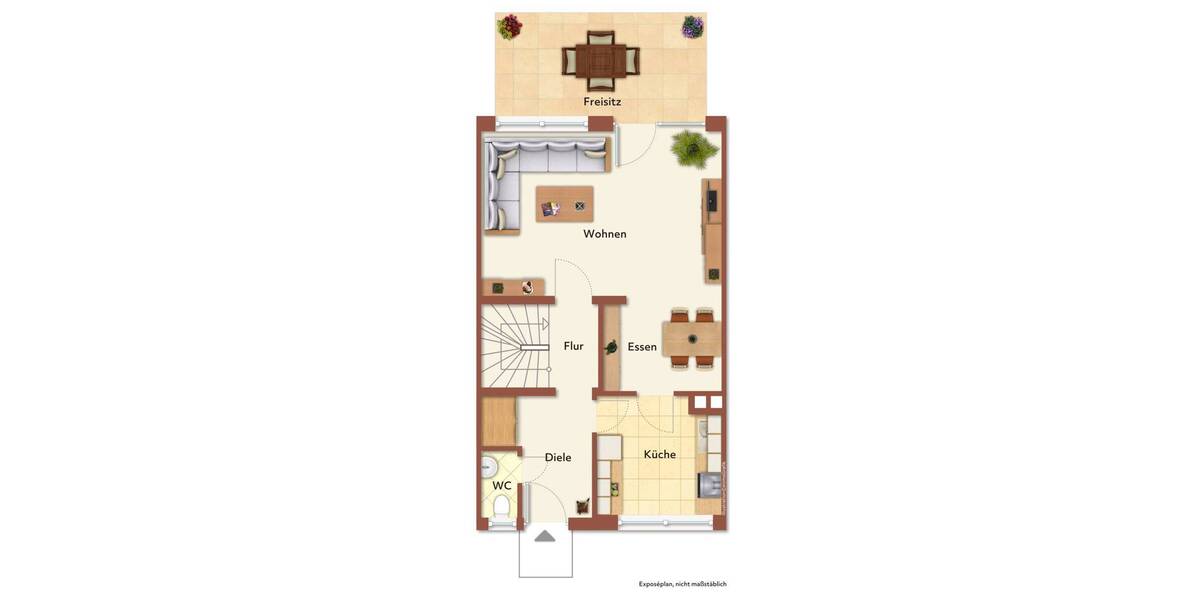 Reihenmittelhaus Erlangen Alterlangen - 6 Zimmer, 118 m&sup2;, 499.000&euro; | Angebot:26015809