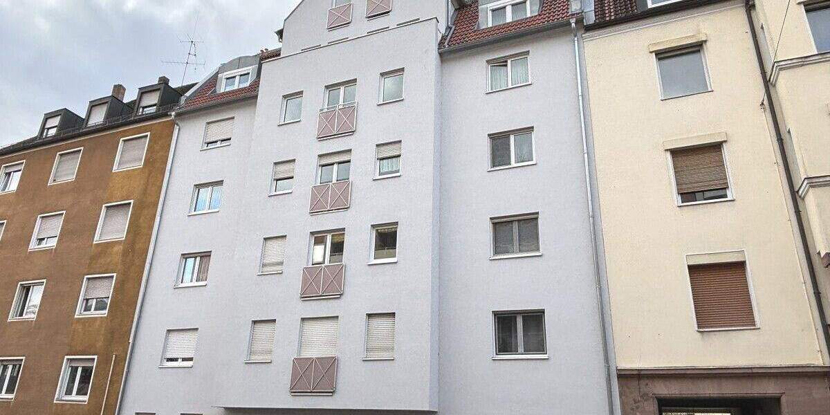 Etagenwohnung Nürnberg Bleiweiß - 2 Zimmer, 61 m&sup2;, 269.000&euro; | Angebot:25674301