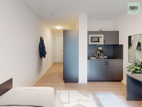 Etagenwohnung Nürnberg Gleißhammer - 1 Zimmer, 19 m&sup2;, 485&euro; | Angebot:25417574