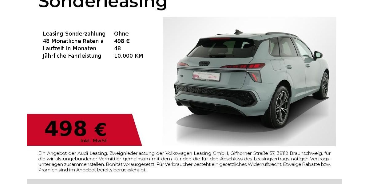 Audi Q3 1.100 km 44.980 &euro; Nürnberg 90411