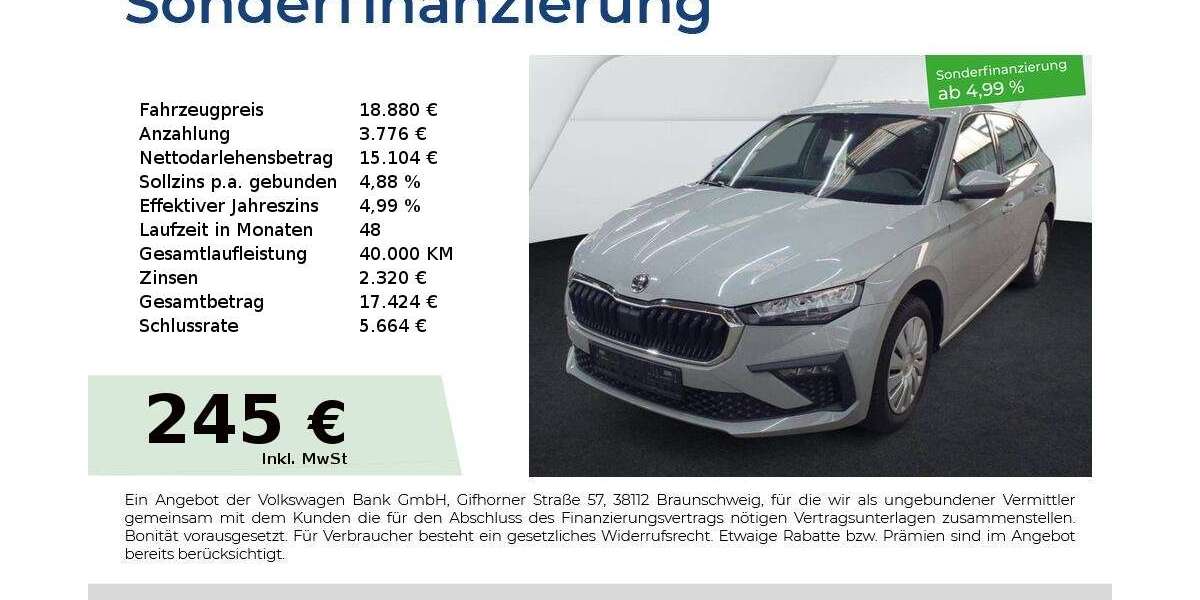 Skoda Scala 22.550 km 18.880 &euro; Nürnberg 90441