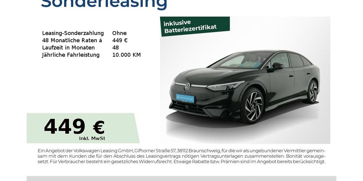 VW ID.7 40.171 km 38.803 &euro; Nürnberg 90411