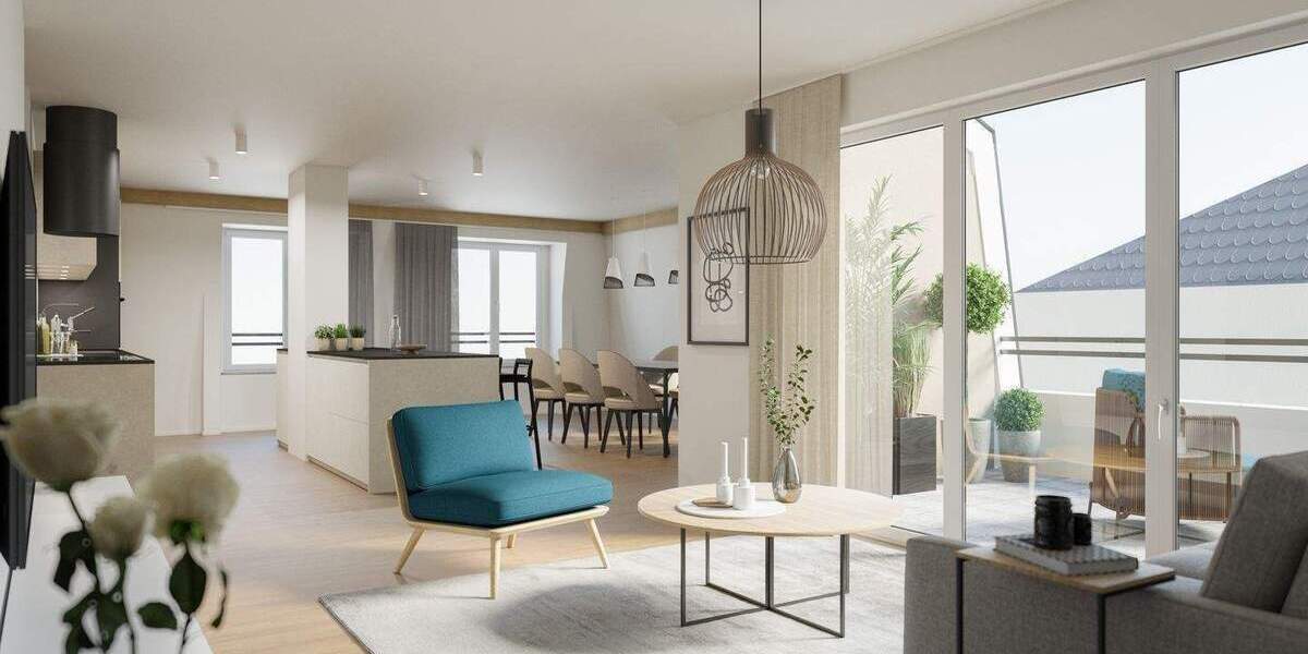 Etagenwohnung Nürnberg St Leonhard - 4 Zimmer, 130 m&sup2;, 774.750&euro; | Angebot:25864438