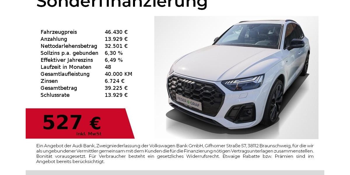 Audi Q5 51.700 km 46.430 &euro; Nürnberg 90411