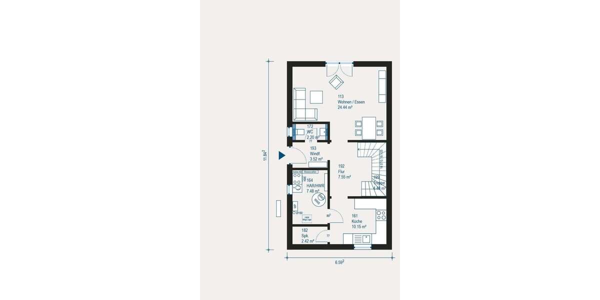 Individuelles Doppelhaus in Gremsdorf - Flexibles Wohnen auf großzügigem Grundstück - Doppelhaushälfte Gremsdorf | Angebot:27536149