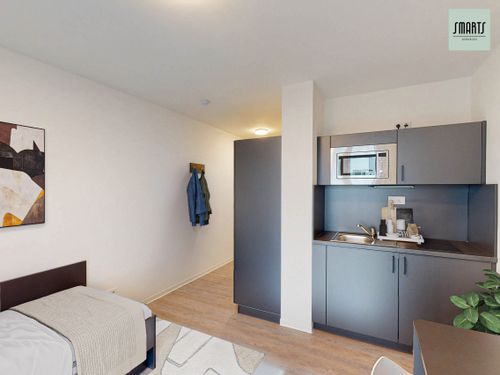 Etagenwohnung Nürnberg Gleißhammer - 1 Zimmer, 20 m&sup2;, 510&euro; | Angebot:25417562