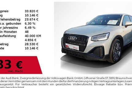 Audi Q2 6.989 km 33.820 &euro; Lauf an der Pegnitz 91207
