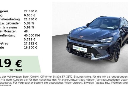 Cupra Formentor 9.290 km 27.950 &euro; Schwabach 91126