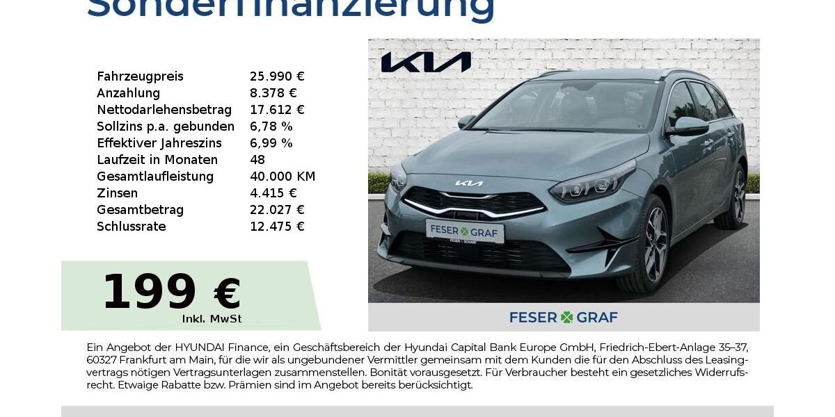 Kia ceed Sportswagon 3.013 km 25.990 &euro; Roth 91154
