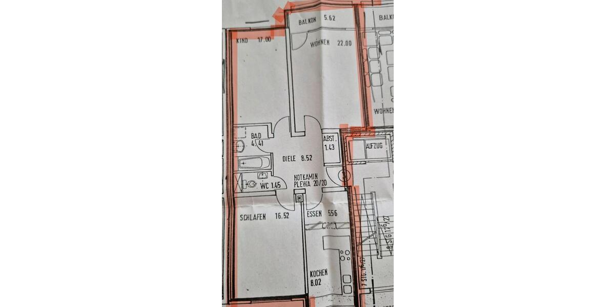 Etagenwohnung Veitsbronn - 3 Zimmer, 84 m&sup2;, 1.050&euro; | Angebot:25827681