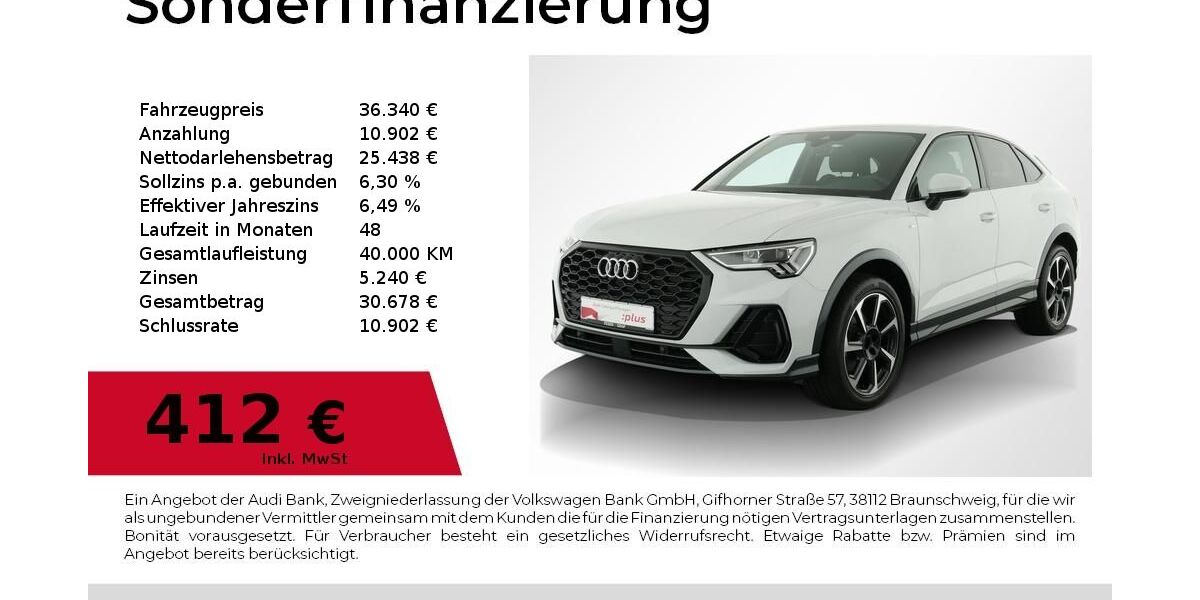 Audi Q3 11.400 km 35.820 &euro; Nürnberg 90411