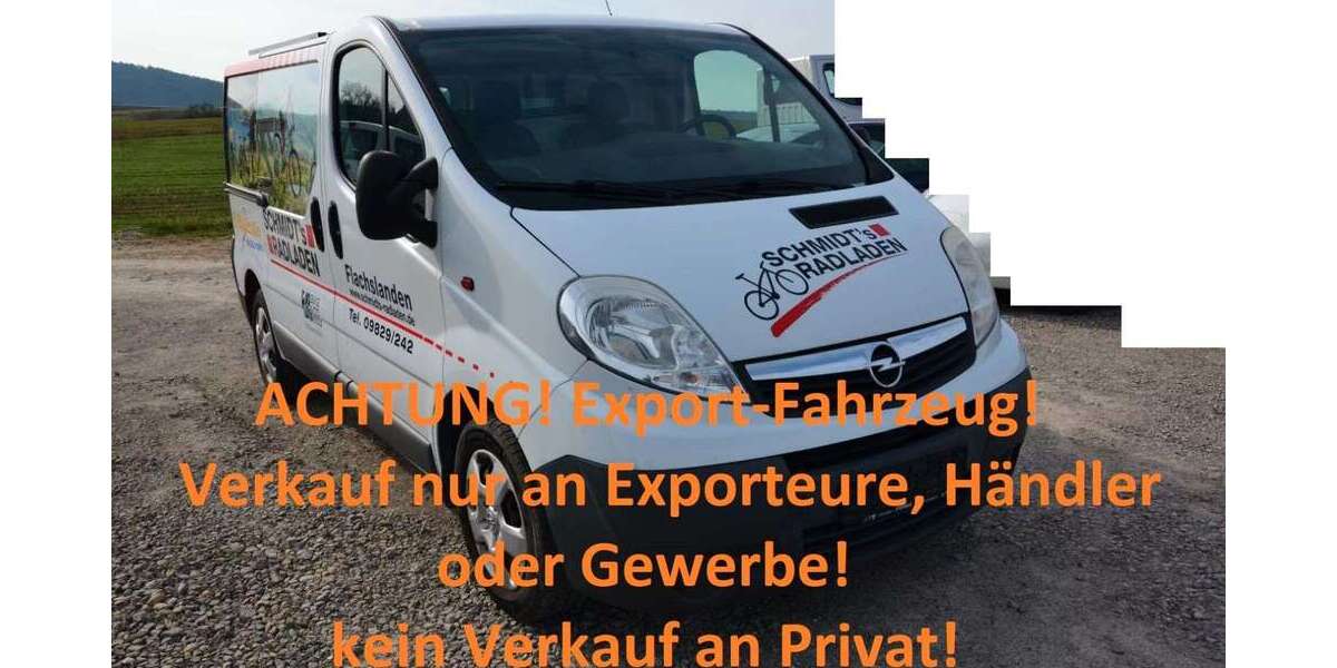 Opel Vivaro 96.888 km 6.780 &euro; Weihenzell 91629