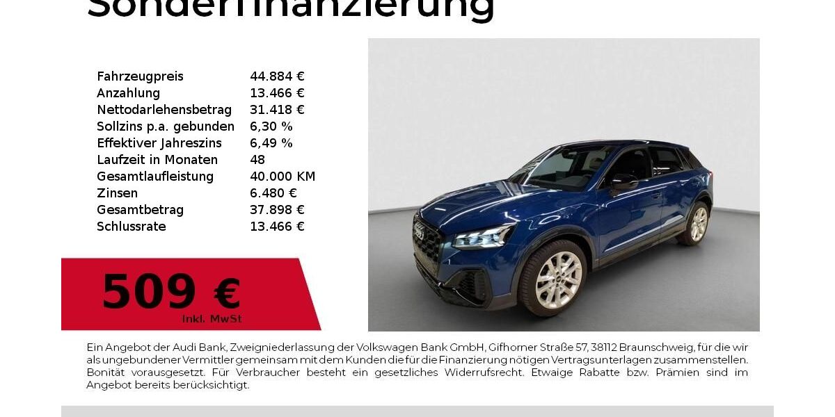 Audi SQ2 7.917 km 44.884 &euro; Lauf an der Pegnitz 91207