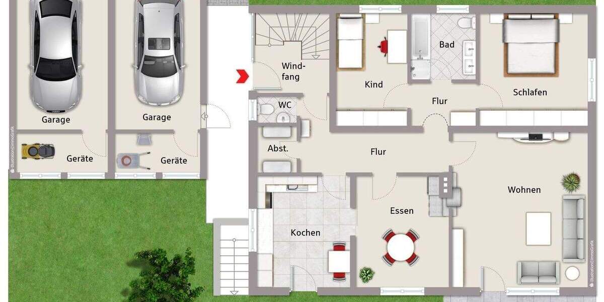 Einfamilienhaus Langenzenn - 4 Zimmer, 111 m&sup2;, 549.000&euro; | Angebot:25676932
