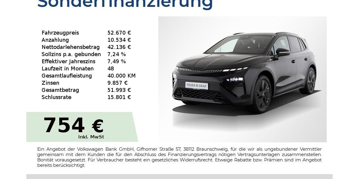 Skoda Elroq 9.900 km 49.890 &euro; Nürnberg 90441