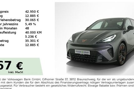 Cupra Raval 9.999 km 42.770 &euro; Nürnberg 90441
