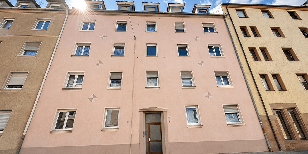 Etagenwohnung Nürnberg Hasenbuck - 3 Zimmer, 61 m&sup2;, 225.000&euro; | Angebot:27267897