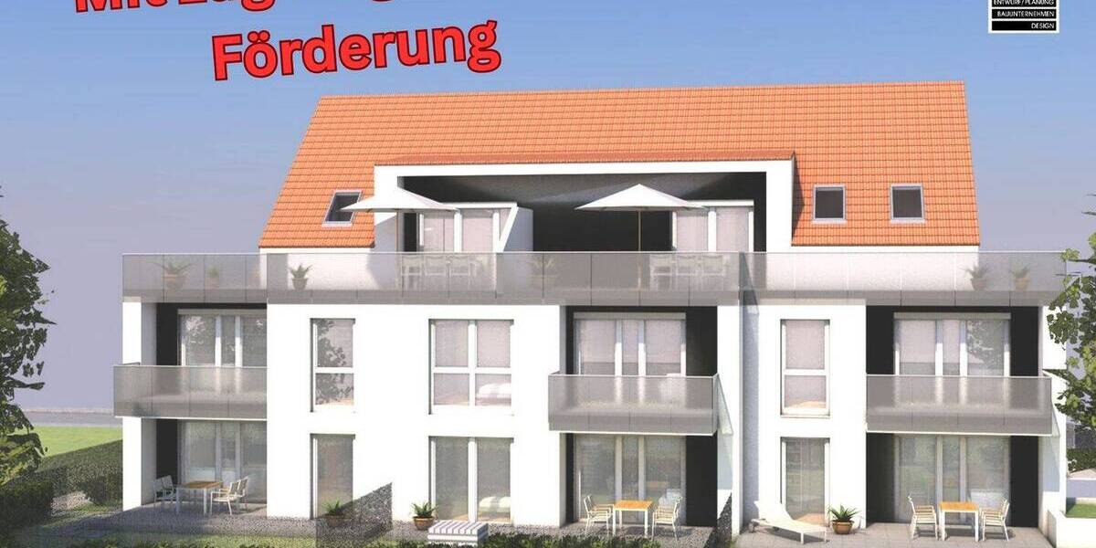Terrassenwohnung Nürnberg Großgründlach - 3 Zimmer, 94 m&sup2;, 653.770&euro; | Angebot:26016371