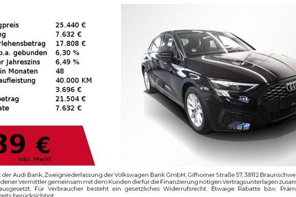 Audi A3 28.900 km 25.440 &euro; Nürnberg 90411
