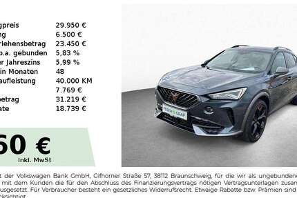 Cupra Formentor 25.100 km 29.950 &euro; Schwabach 91126