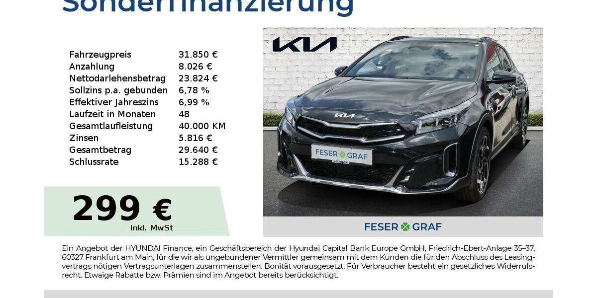 Kia XCeed 5.950 km 27.850 &euro; Nürnberg 90425